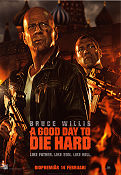 A Good Day to Die Hard 2013 poster Bruce Willis Jai Courtney Sebastian Koch John Moore