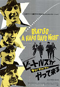 A Hard Day´s Night 1964 movie poster Beatles John Lennon Wilfrid Brambell Richard Lester