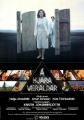 A hjara veraldar 1983 movie poster Helga Jonsdottir Kristin Johannesdottir Poster from: Iceland Iceland