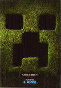 A Minecraft Movie 2025 movie poster Jason Momoa Jack Black Sebastian Hansen Jared Hess