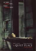 A Quiet Place 2018 movie poster Emily Blunt John Krasinski Millicent Simmonds John Krasinski