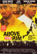 Above the Rim 1994 movie poster Duane Martin Tupac Shakur Leon Jeff Pollack Sports