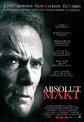 Absolut makt 1997 poster Gene Hackman Ed Harris Clint Eastwood