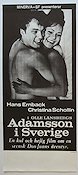 Adamsson i Sverige 1966 movie poster Hans Ernback Christina Schollin Margaretha Krook Stig Ossian Ericson