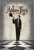 The Addams Family 1991 movie poster Anjelica Huston Raul Julia Christopher Lloyd Barry Sonnenfeld From TV From comics