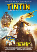 The Adventures of Tintin 2012 poster Tintin Steven Spielberg Animation Dogs From comics