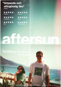 Aftersun 2022 movie poster Paul Mescal Frankie Corio Celia Rowlson-Hall Charlotte Wells