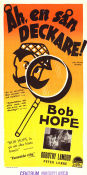 My Favorite Brunette 1947 movie poster Bob Hope Dorothy Lamour Peter Lorre Lon Chaney Jr Elliott Nugent Film Noir Police and thieves