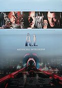 A.I. Artificial Intelligence 2001 movie poster Haley Joel Osment Jude Law Frances O´Connor Steven Spielberg Kids