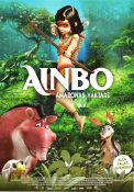 AINBO: Spirit of the Amazon 2021 movie poster Lola Raie Richard Claus Animation