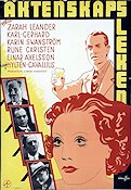 Äktenskapsleken 1935 movie poster Zarah Leander Karl Gerhard Karin Swanström Ragnar Hyltén-Cavallius