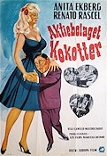 Anonima cocottes 1960 movie poster Anita Ekberg Renato Rascel