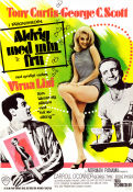 Aldrig med min fru 1966 poster Tony Curtis George C Scott Virna Lisi Norman Panama