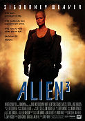 Alien 3 1992 movie poster Sigourney Weaver Charles S Dutton Charles Dance David Fincher