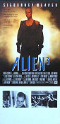 Alien 3 1992 poster Sigourney Weaver Charles S Dutton Charles Dance David Fincher