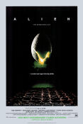 Alien Directors Cut 1979 movie poster Sigourney Weaver Tom Skerritt John Hurt Yaphet Kotto Veronica Cartwright Ridley Scott