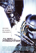 Alien vs Predator 2004 poster Sanaa Lathan Lance Henriksen Raoul Bova Paul WS Anderson