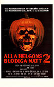 Halloween II 1981 movie poster Jamie Lee Curtis Donald Pleasence Charles Cyphers Rick Rosenthal