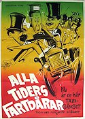 Alla tiders fartdårar 1960 movie poster Cars and racing