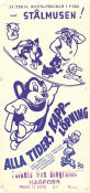 Alla tiders kapplöpning 1950 poster Mighty Mouse Stålmusen Paul Terry Animerat