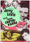 Alla tiders lustigkurre 1962 poster Jerry Lewis Joan O´Brien Zachary Scott Frank Tashlin