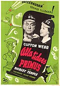 Mr Belvedere Goes to College 1949 movie poster Shirley Temple Clifton Webb Tom Drake Elliott Nugent School