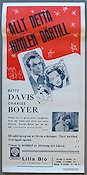 All This and Heaven Too 1940 movie poster Charles Boyer Bette Davis