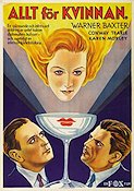 Allt för kvinnan 1932 poster Warner Baxter Karen Morley