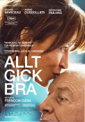 Allt gick bra 2021 poster Sophie Marceau André Dussollier Géraldine Pailhas Francois Ozon