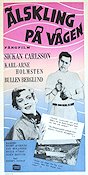 Älskling på vågen 1955 movie poster Sickan Carlsson Karl-Arne Holmsten Erik Bullen Berglund Schamyl Bauman