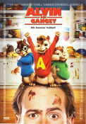 Alvin och gänget 2007 poster Jason Lee Tim Hill Animerat