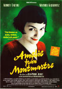 Le Fabuleux destin d´Amélie Poulain 2002 movie poster Audrey Tautou Mathieu Kassovitz Rufus Jean-Pierre Jeunet