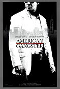 American Gangster 2007 movie poster Russell Crowe Ridley Scott