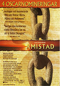 Amistad 1997 poster Djimon Hounsou Matthew McConaughey Anthony Hopkins Morgan Freeman Nigel Hawthorne Steven Spielberg