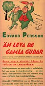 Än leva de gamla gudar 1937 movie poster Edvard Persson Karin Ekelund Tord Bernheim Schamyl Bauman