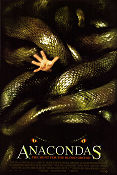 Anacondas: The Hunt for the Blood Orchid 2004 movie poster Morris Chestnut KaDee Strickland Eugene Byrd Dwight H Little Snakes