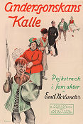 Anderssonskans Kalle 1922 movie poster Gösta Alexandersson Stina Berg Dagmar Ebbesen Sigurd Wallén