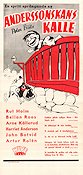 Anderssonskans Kalle 1950 movie poster Peter Blitz Rut Holm Kai Gullmar Harriet Andersson Rolf Husberg Find more: Stockholm