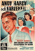 Love Finds Andy Hardy 1938 movie poster Mickey Rooney Judy Garland George B Seitz