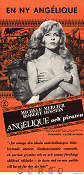 Indomptable Angélique 1967 movie poster Michele Mercier Robert Hossein Roger Pigaut Bernard Borderie
