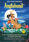 All Dogs Go to Heaven 1989 movie poster Don Bluth Animation Dogs