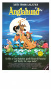 All Dogs Go to Heaven 1989 movie poster Don Bluth Animation Dogs