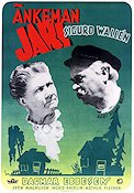 Änkeman Jarl 1945 movie poster Dagmar Ebbesen Arthur Fischer Sigurd Wallén Writer: Vilhelm Moberg