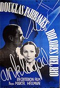 Accused 1936 movie poster Douglas Fairbanks Jr Dolores del Rio Thornton Freeland