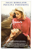 Anna 1987 poster Sally Kirkland Paulina Porizkova Robert Fields Yurek Bogayevicz