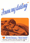 Anna my darling 1965 movie poster Bente Dessau ob AsklöfHerman Ahlsell Håkan Ersgård Denmark