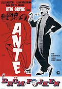 Ante Drömpojken 1964 movie poster Stig Grybe Lill Lindfors Karin Falck Writer: Bengt Linder