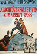 Ambush at Cimarron Pass 1958 movie poster Scott Brady Margia Dean Clint Eastwood Jodie Copelan