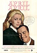 The April Fools 1969 movie poster Catherine Deneuve Jack Lemmon Peter Lawford Stuart Rosenberg