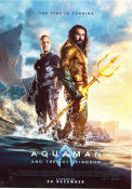 Aquaman and the Lost Kingdom 2023 movie poster Jason Momoa Patrick Wilson Yahya Abdul-Mateen II James Wan Find more: Marvel